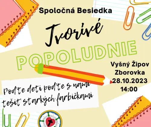 Tvorivé popoludnie pre deti