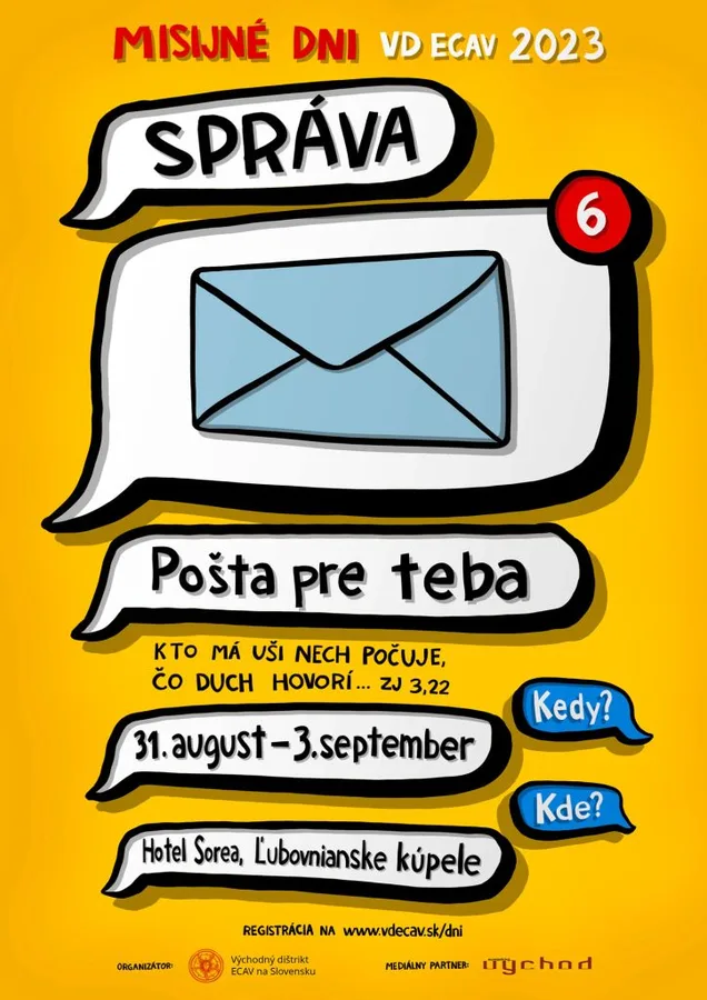 Misijné dni VD ECAV 2023 na YouTube